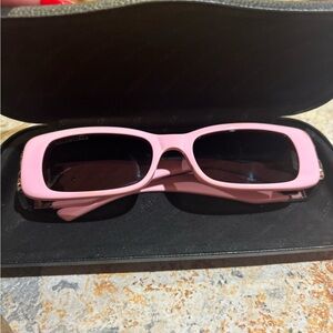 Balenciaga Dynasty Pink Sunglasses